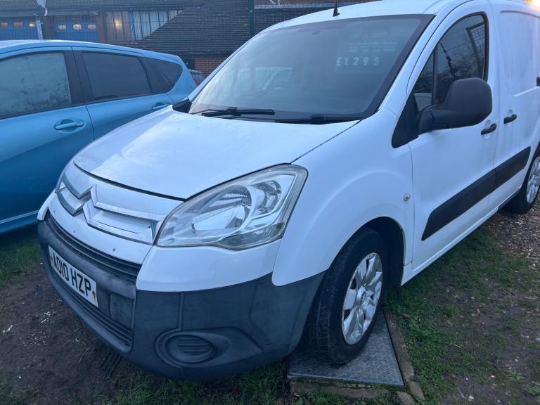 2010 Citroen Berlingo 1.6 HDi 625Kg LX 75ps PANEL VAN Diesel Manual