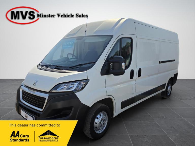 2020 Peugeot Boxer 2.2 BlueHDi L3/H2 Professional Van 140ps PANEL VAN Diesel Manual
