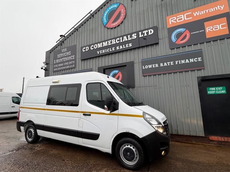 2020 Vauxhall Movano 2.3CDTI L2 H2 MWB F3500 7 Seat Welfare Unit Mess Van Euro 6  PANEL VAN Diese...