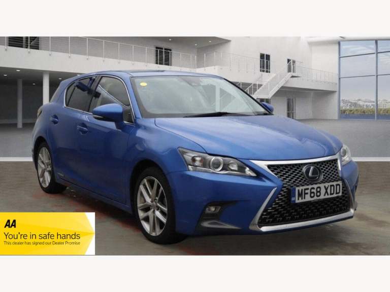 2018 Lexus CT 200h 1.8 Luxury 5dr CVT HATCHBACK PETROL/ELECTRIC Automatic