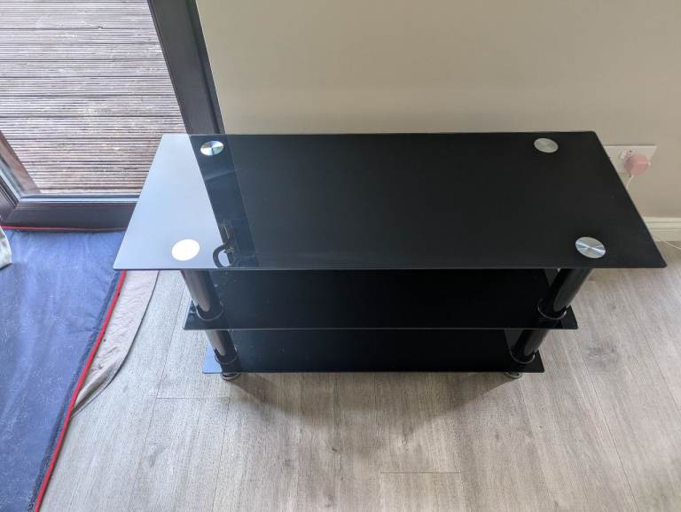 Glass TV Unit