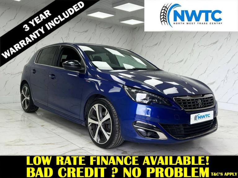 image for 2016 Peugeot 308 1.2 PureTech GT Line Hatchback 5dr Petrol Manual Euro 6 (s/s) (130 ps) FULL Hatc...