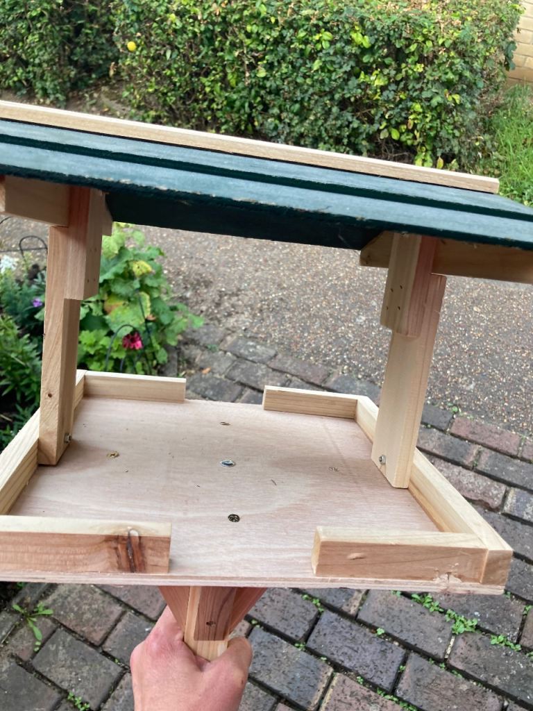 New bird table 