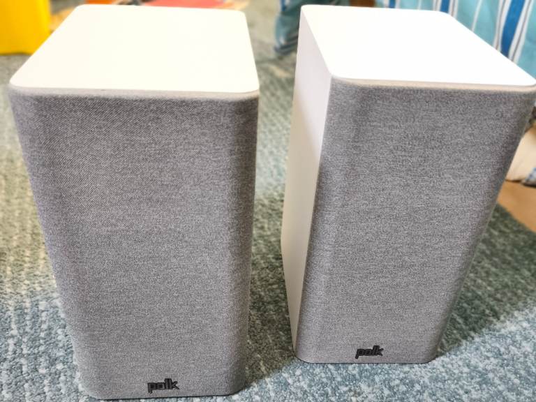 Polk Reserve R100 hi-fi speakers (white) - nearly new