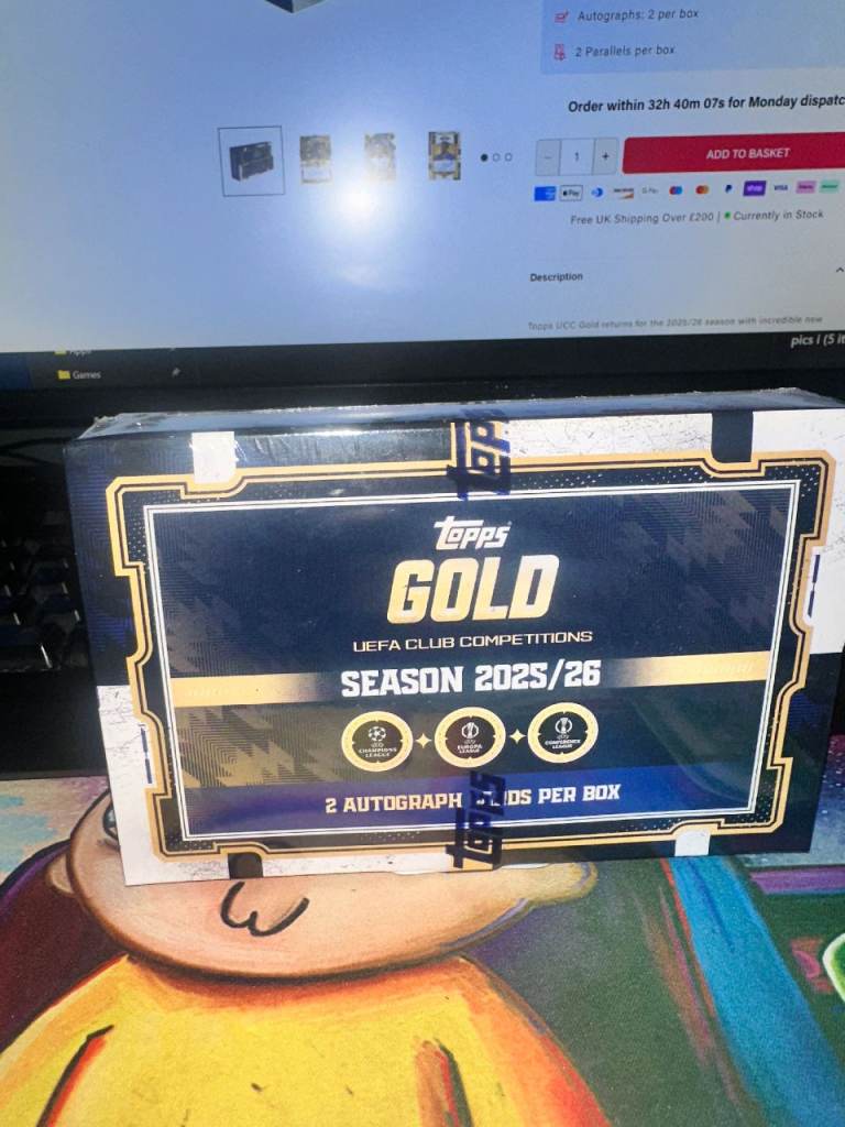 Topps UCC Gold 2025/26 Hobby Box