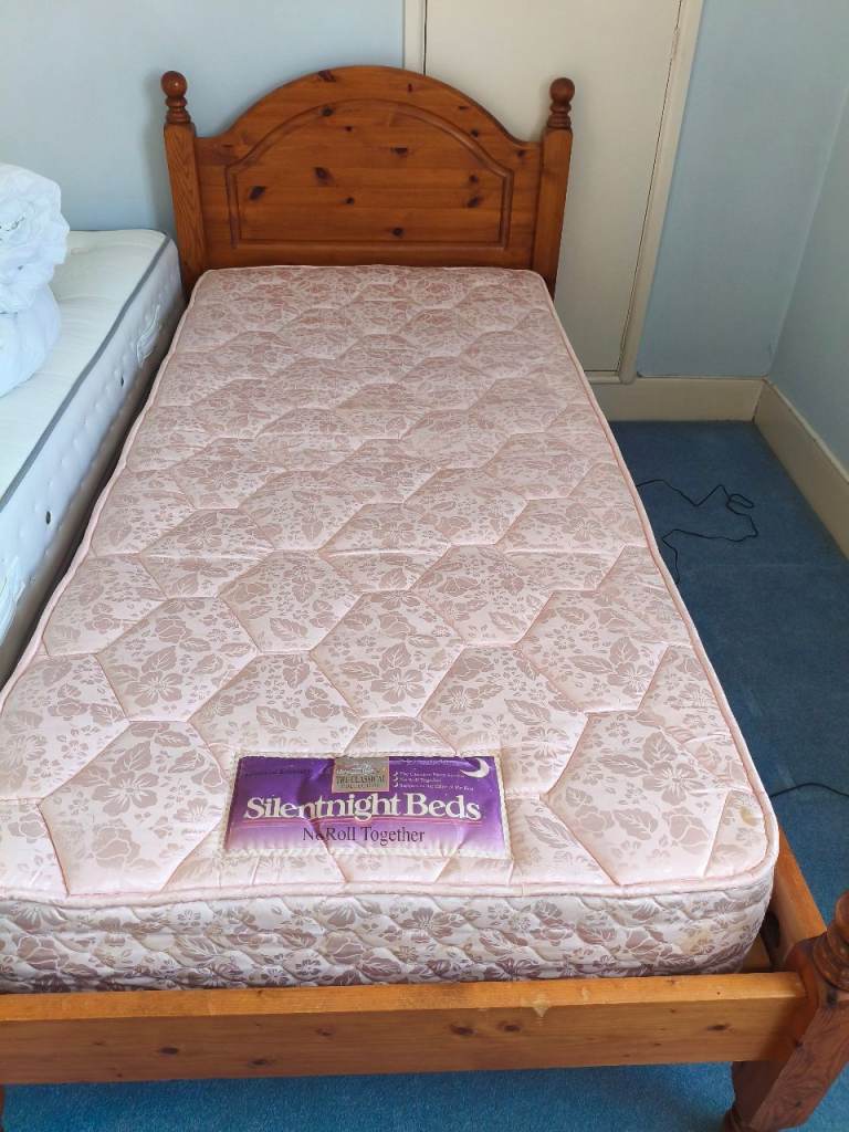 FREE single pine bed