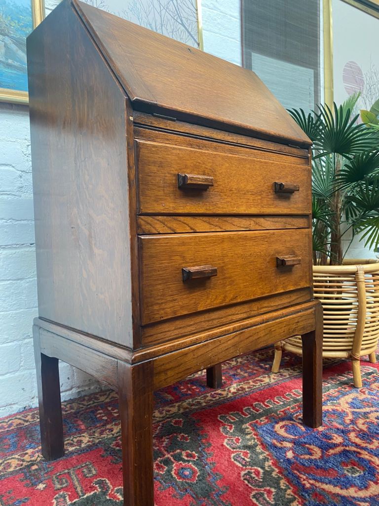 1930's  Solid Oak Bureau £135