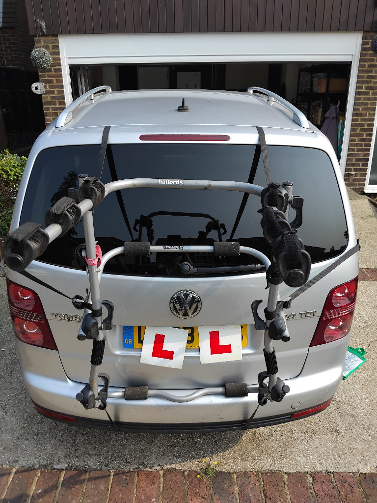 Cycle rack for car