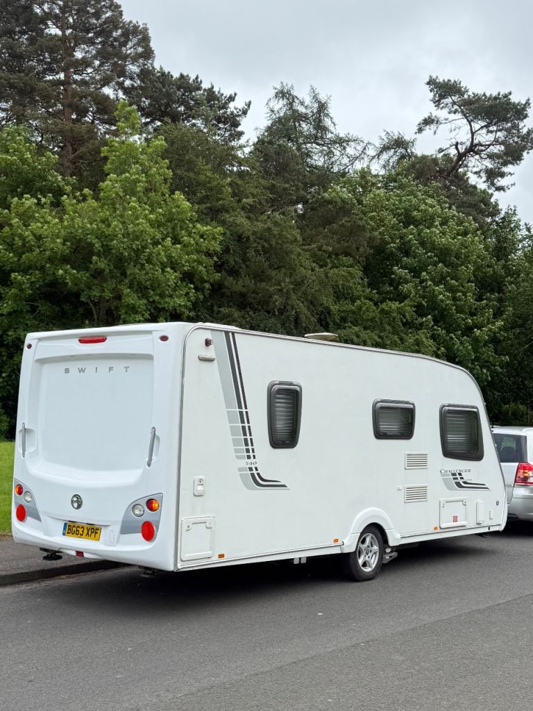 2010 4 berth Swift challenger 540 fixed bed 