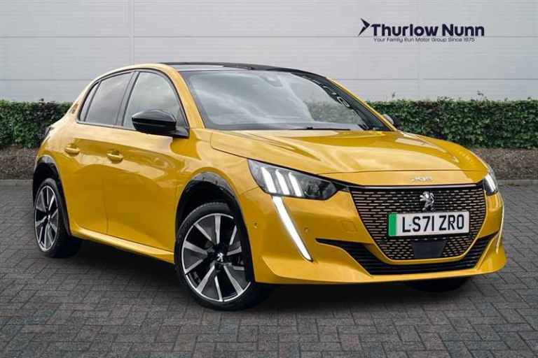 2021 Peugeot 208 100kW GT Premium 50kWh 5dr Auto HATCHBACK ELECTRIC Automatic