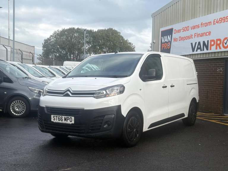 2016 Citroen Dispatch 1.6 BlueHDi 1000 X M FWD 2 Euro 6 (s/s) 6dr PANEL VAN Diesel Manual