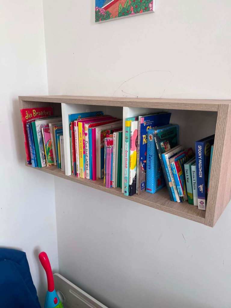 Kids Bedroom Furniture Set - Bookshelf, Desk, Wardrobe, Storage Unit
