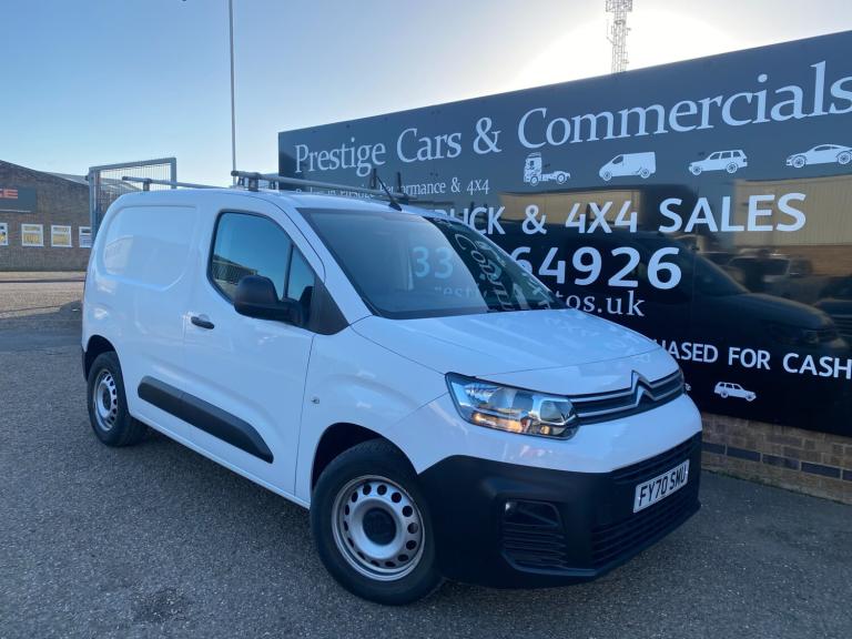 2021 Citroen Berlingo 1.5 BlueHDi 1000Kg Worker 75ps SMALL PANEL VAN 54K FSH AIR CON 6M WARRANTY ...