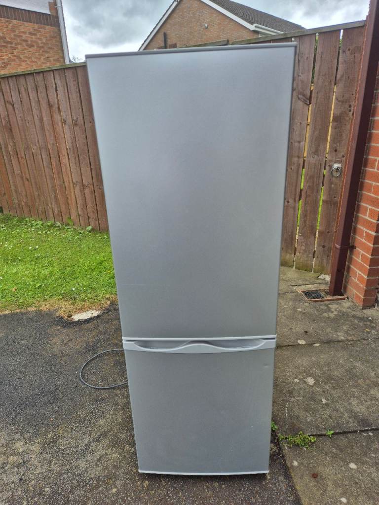 Slimline Silver Fridge Freezer - Fully Working