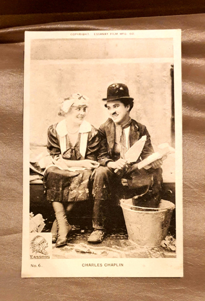 Original unused postcard Charlie Chaplin 