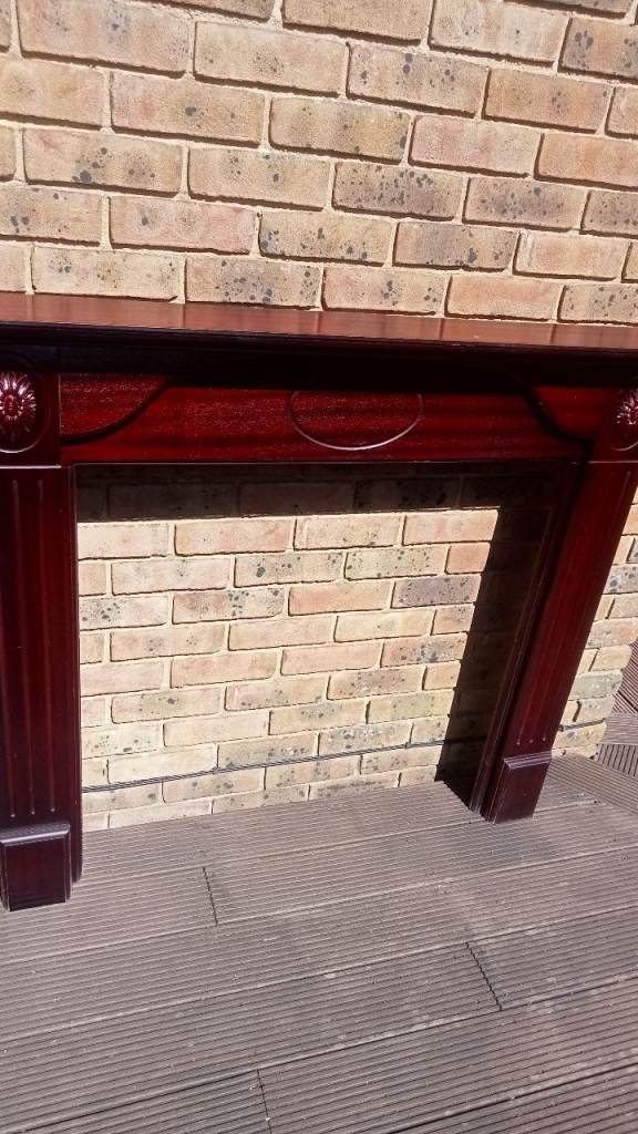 Mahoganay fire surround antique design