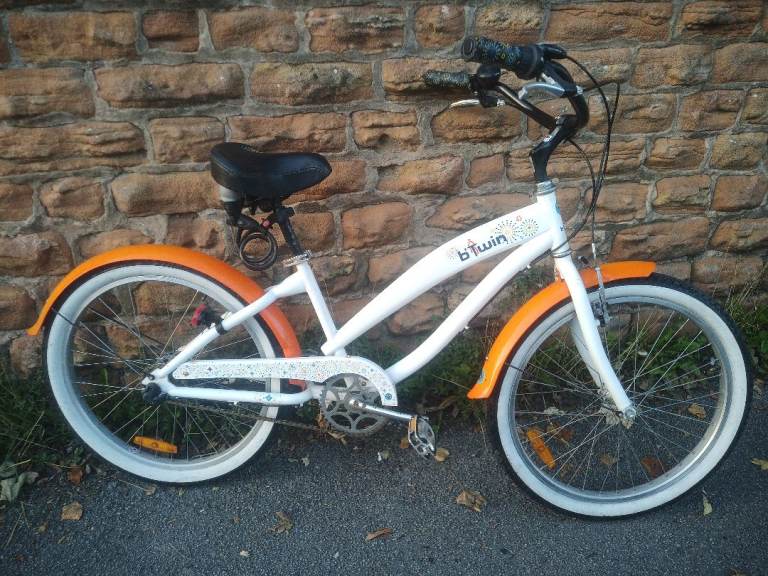 BTWIN VELO BEACH CRUISER 3 Speed Bike Girls Teens Small Adults VGC