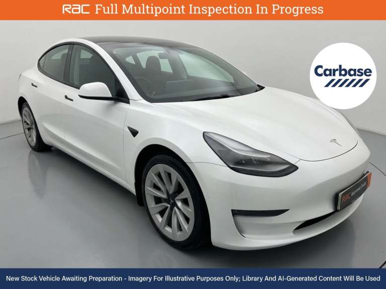 2022 Tesla Model 3 Standard Range Plus Saloon 4dr Electric Auto RWD (241 bhp) Saloon Automatic