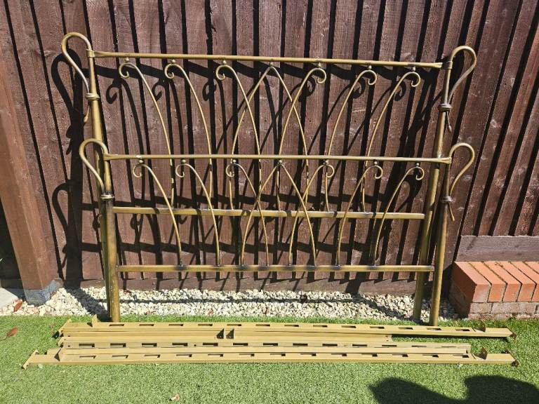 Free bed frame for scrap metal