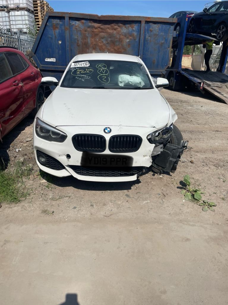BMW 118D F20 LCI MSPORT BRAKING PARTS DOOR WING BUMPER BONNET MIRROR IDRIVE INTERIOR LIGHT