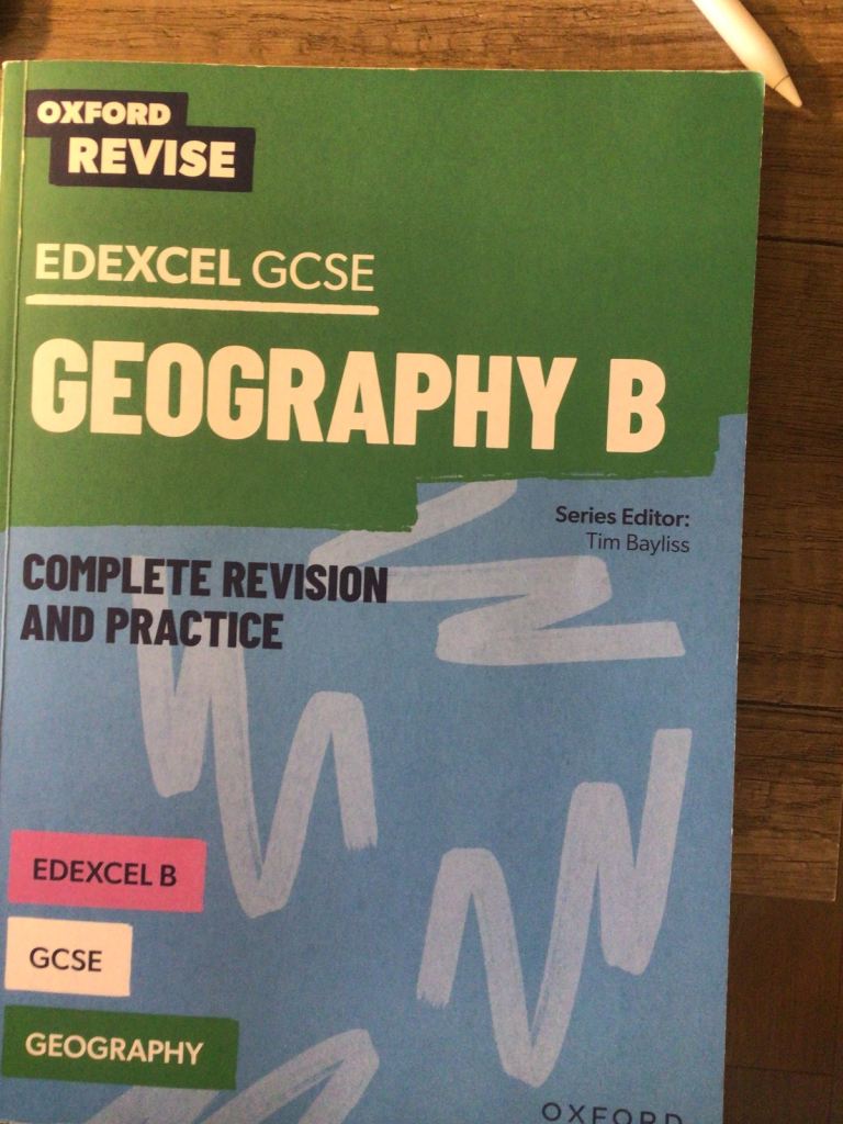 Oxford Revise GCSE edexcel geography b textbook  
