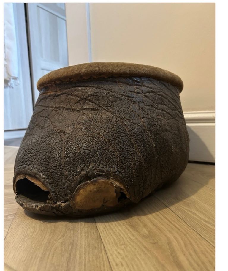 Pre 1947 elephants foot