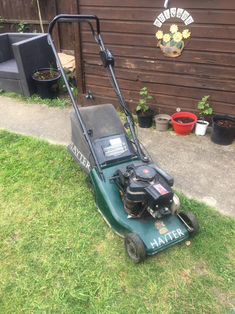 Hayter petrol lawnmower 
