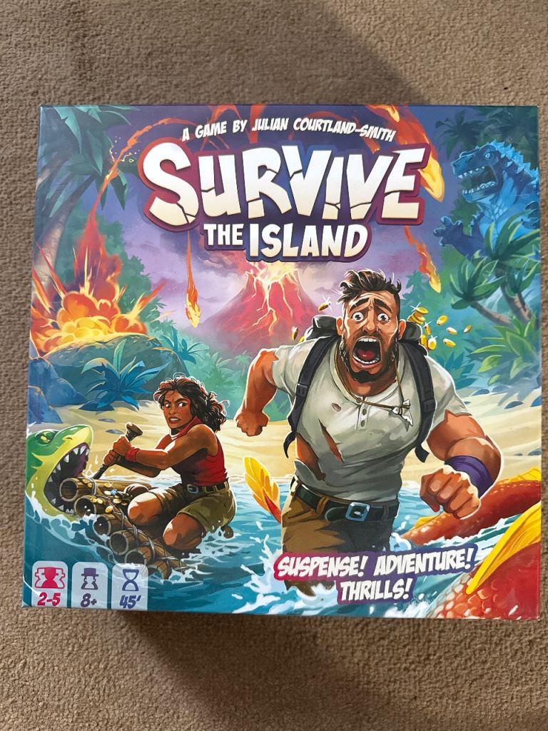 Survive The Island Board Game
