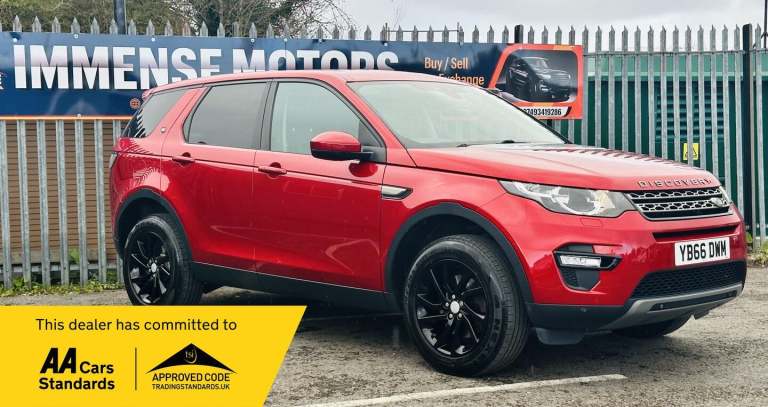 2016 Land Rover Discovery Sport 2.0 TD4 180 SE Tech 5dr Auto ESTATE DIESEL Automatic