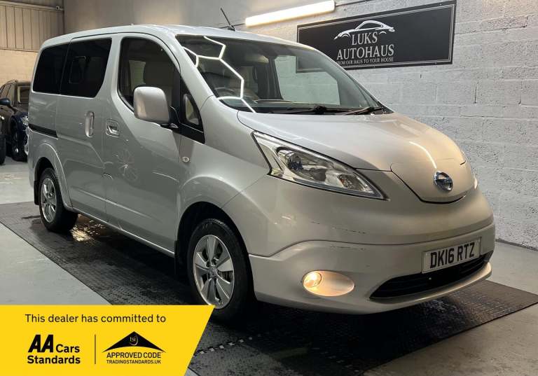 2016 Nissan eNV200 Evalia Tekna Auto 5dr (Rapid Plus, 7 Seat) MPV Electric Automatic