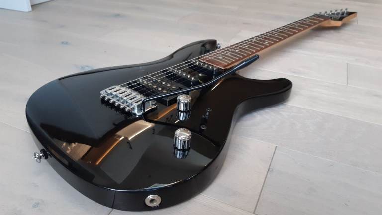 Ibanez GSA60-BKN Electric Guitar, Black Night 2016