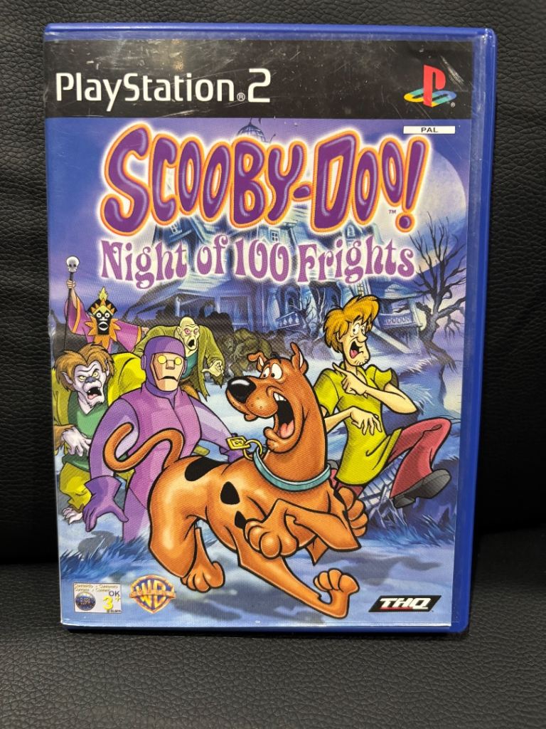 PlayStation 2 - Scooby-doo Night of 100 frights game.   PS2