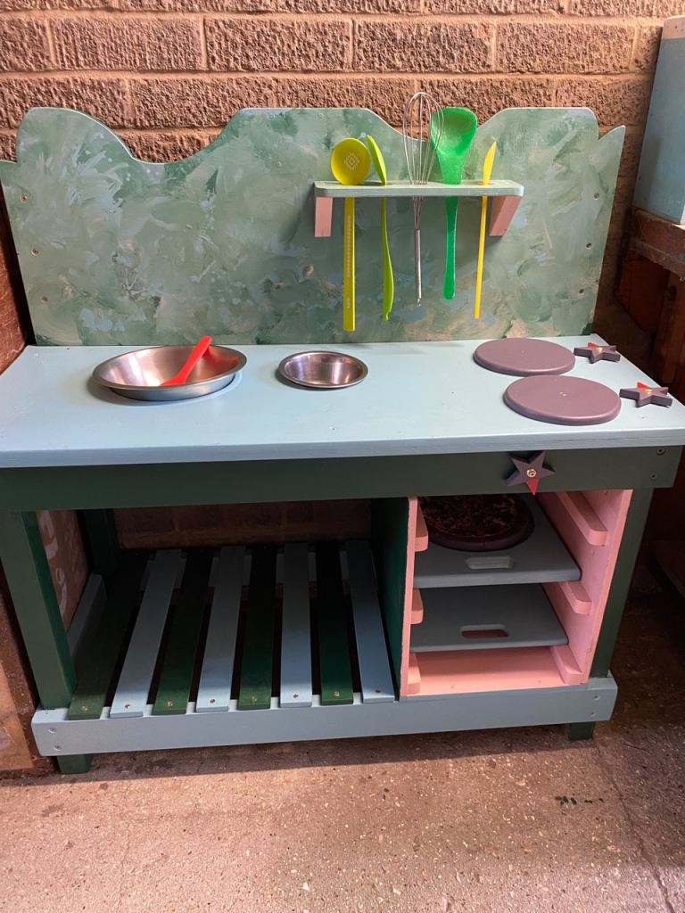 Mud Kitchen for Childrens Outdoor Play