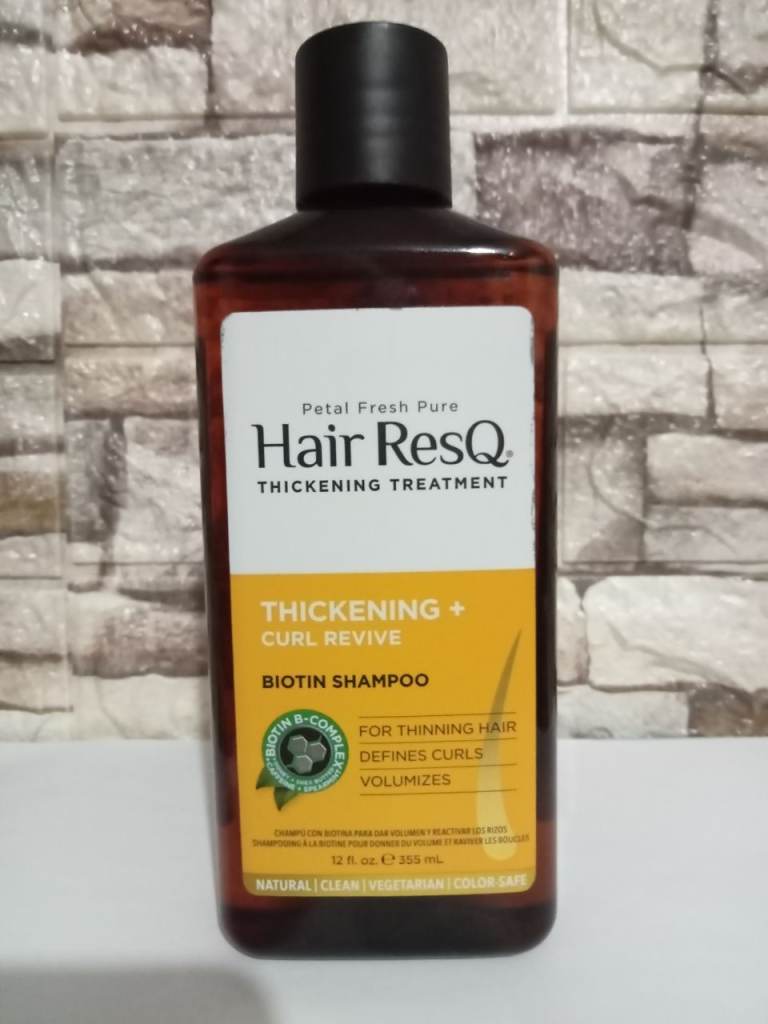 Petal Fresh, Hair ResQ®, Weightless Biotin Shampoo Thickening + Curl Revive, 12 fl oz (355 ml)