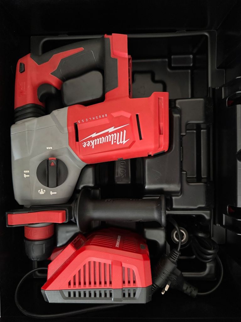 Milwaukee M18 Cordless Brushless SDS Plus Hammer Drill