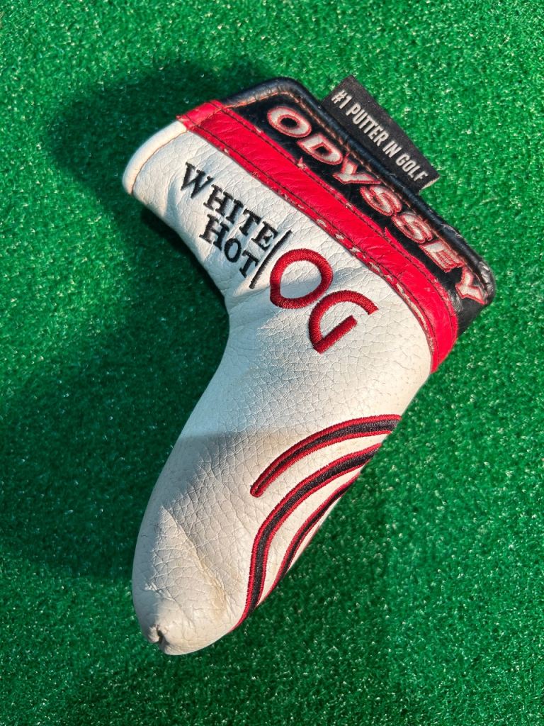 ODYSSEY WHITE HOT OG BLADE PUTTER HEADCOVER.