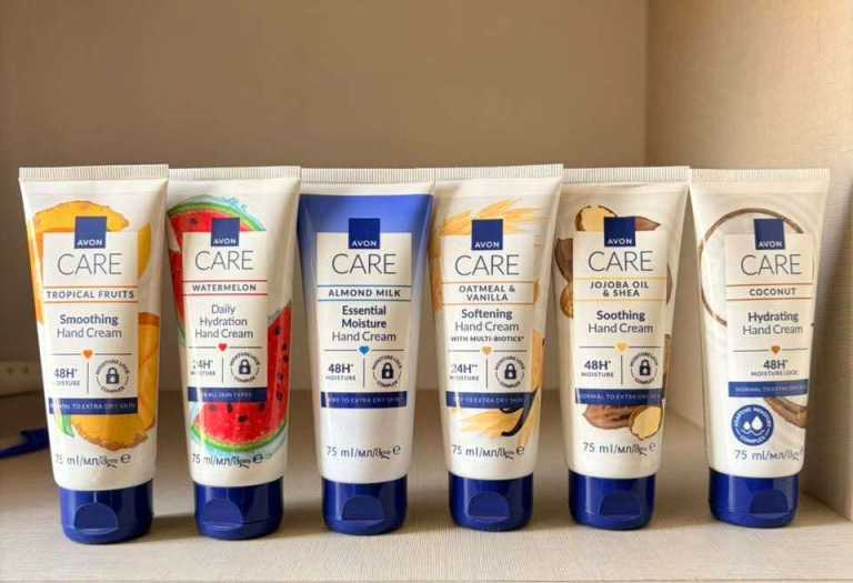 Avon Care Hand Cream Set - Tropical Fruits, Watermelon, Almond Milk & More