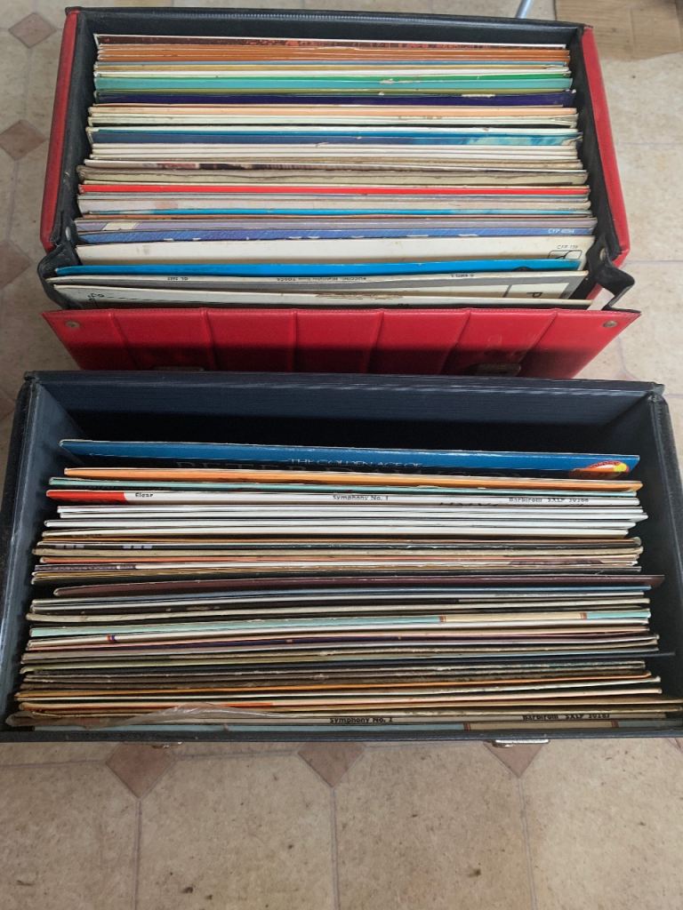 86 classical vinyl LP records