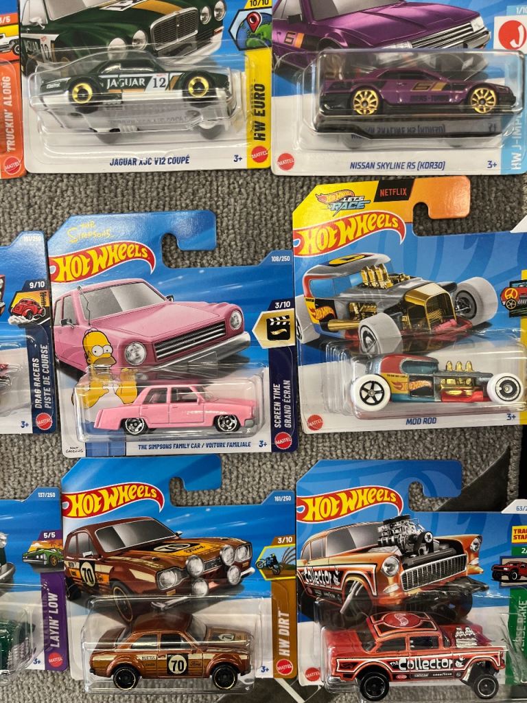 Hot Wheels Collection - Various Models x 12 , Brand New Sealed