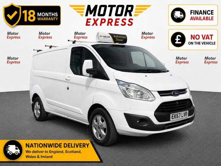 2017 Ford Transit Custom 2.0 TDCi 130ps Low Roof Limited Van PANEL VAN Diesel Manual