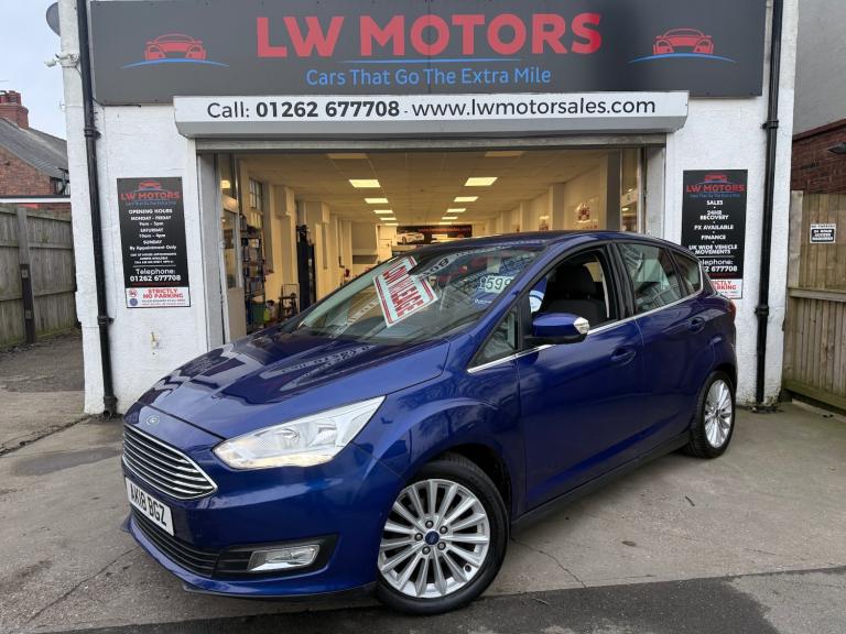 2018 Ford C-Max 1.0 EcoBoost 125 Titanium 5dr MPV Petrol Manual