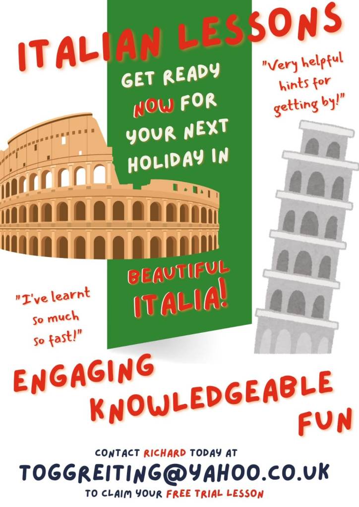Brush up your Italian - get ready for the holidays!