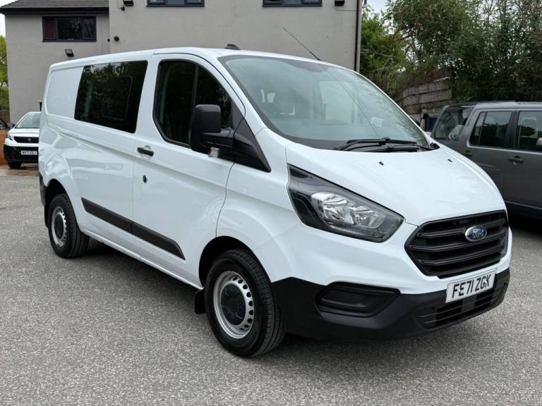 2022 71 FORD TRANSIT CUSTOM 2.0 300 ECOBLUE LEADER CREW VAN DOUBLE CAB 5DR DIESE