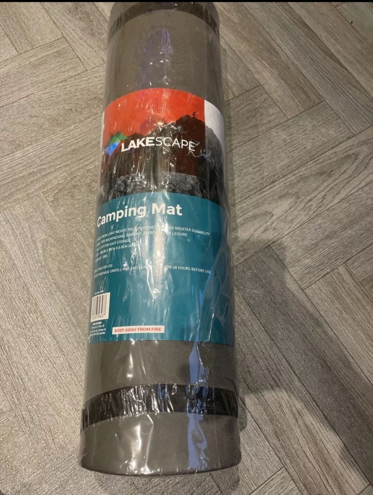 Lakescape Camping Mat Size 180cm X 50cm X 0.8cm  (Approx) new.