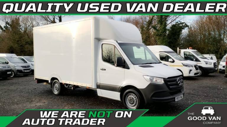 2021 Mercedes-Benz Sprinter Low Loader L3 LWB 314 CDI Progressive Luton With Roller Rear Door and...