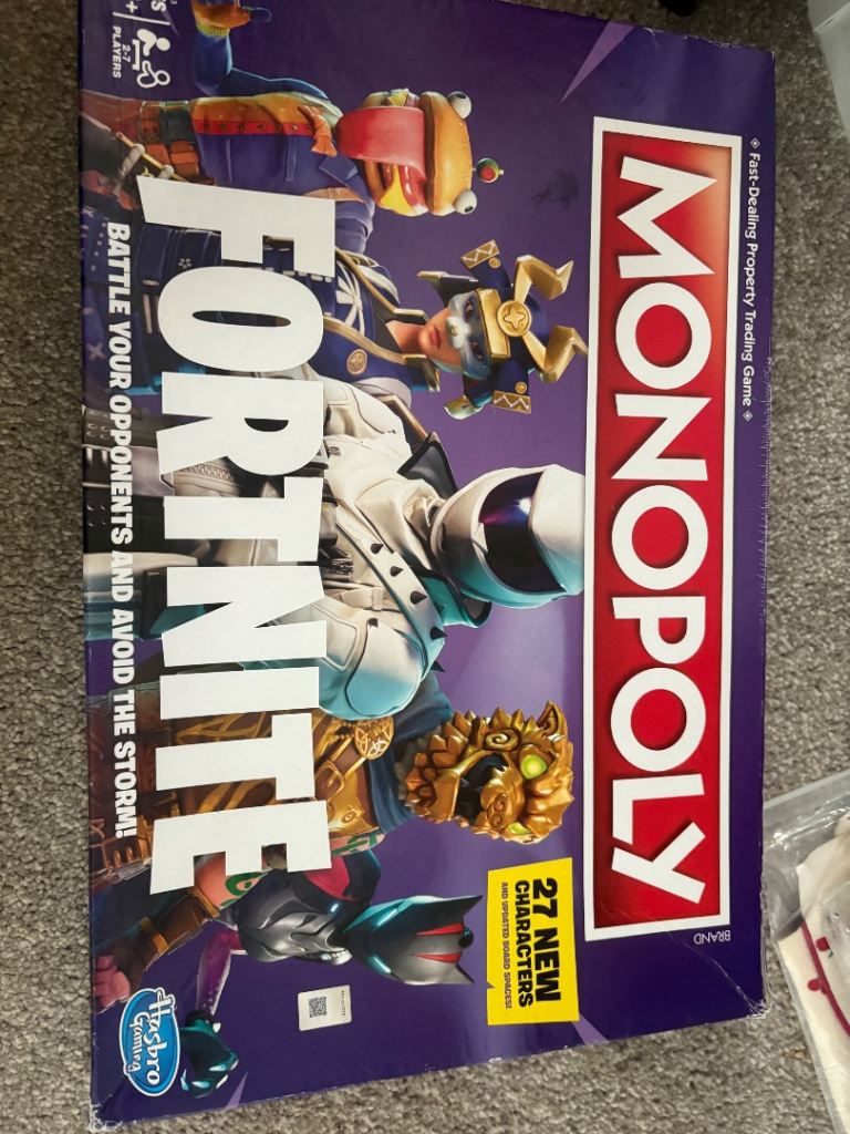 Fortnite Monopoly Board Game – Brand New Condition