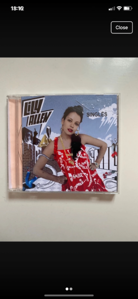 Lily Allen the singles cd 