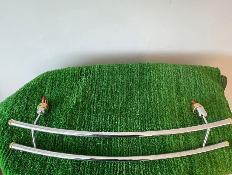 Glass Shelf & matching Towel rail & Soap dish