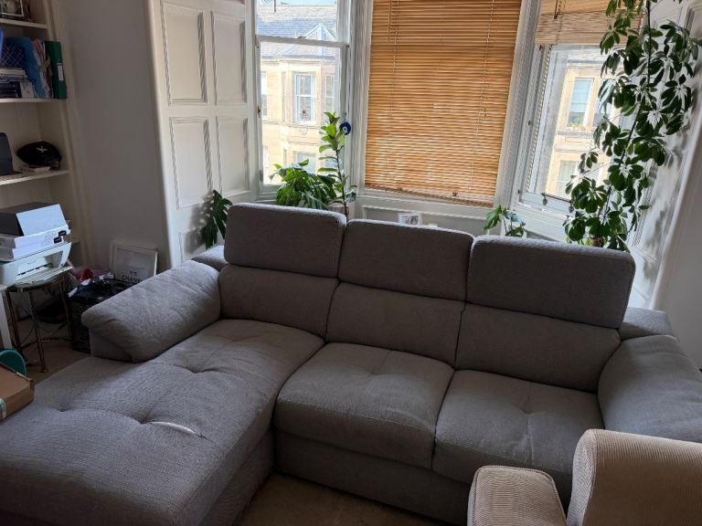 Free Large Grey Corner Sofa