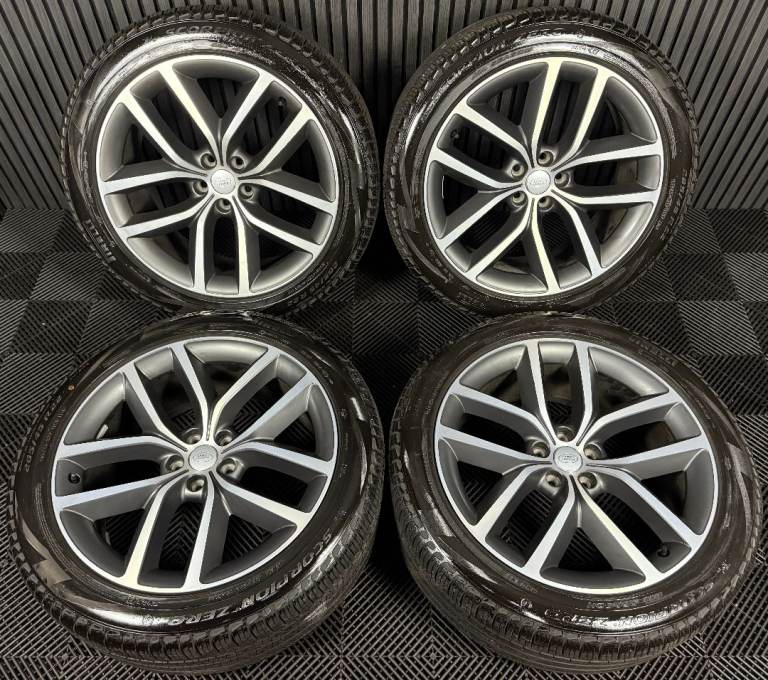 22'' GENUINE RANGE ROVER SPORT GREY L461 L460 NEW MODEL 5127 WHEELS TYRES ALLOYS